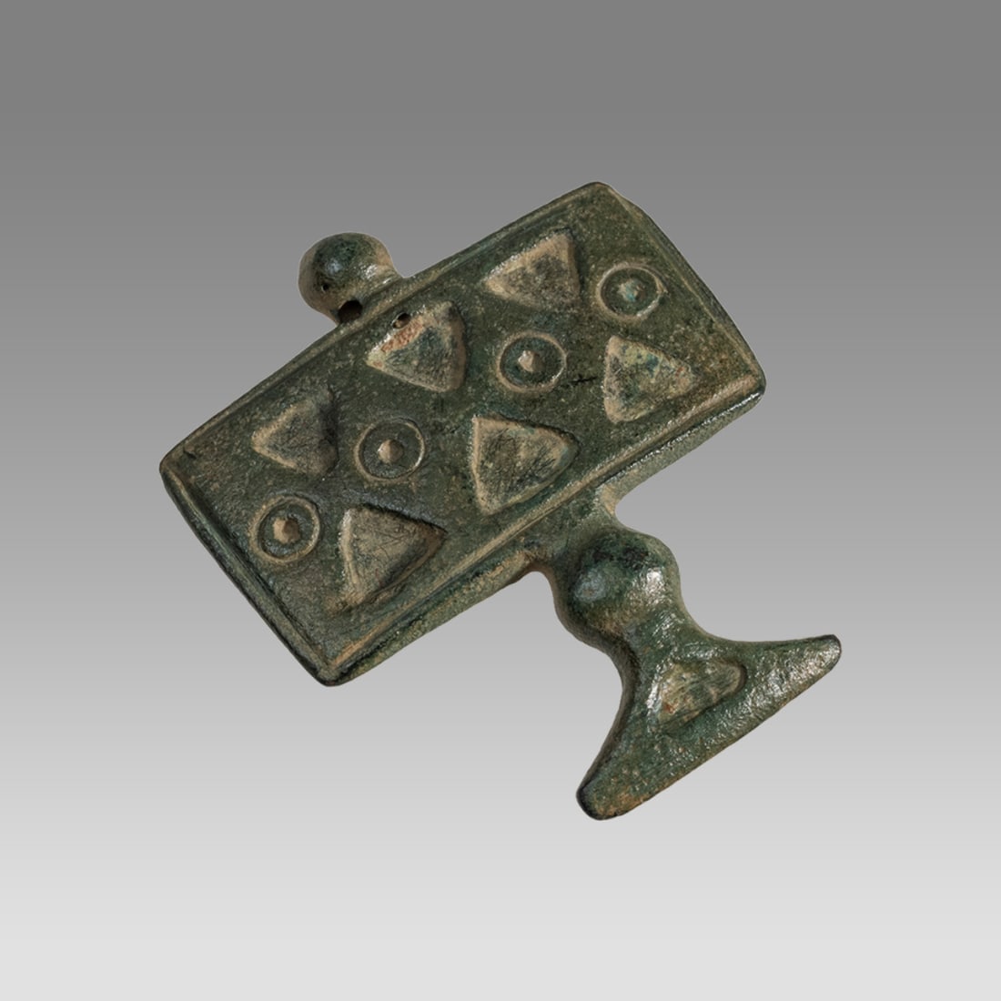 Ancient Roman Bronze, Fibula Brooch c.2nd century AD. (1 of 2)