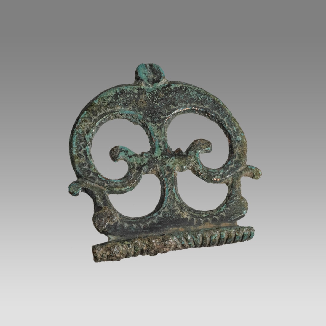 Ancient Roman Military Bronze Ornament c.2nd century AD. (1 of 2)