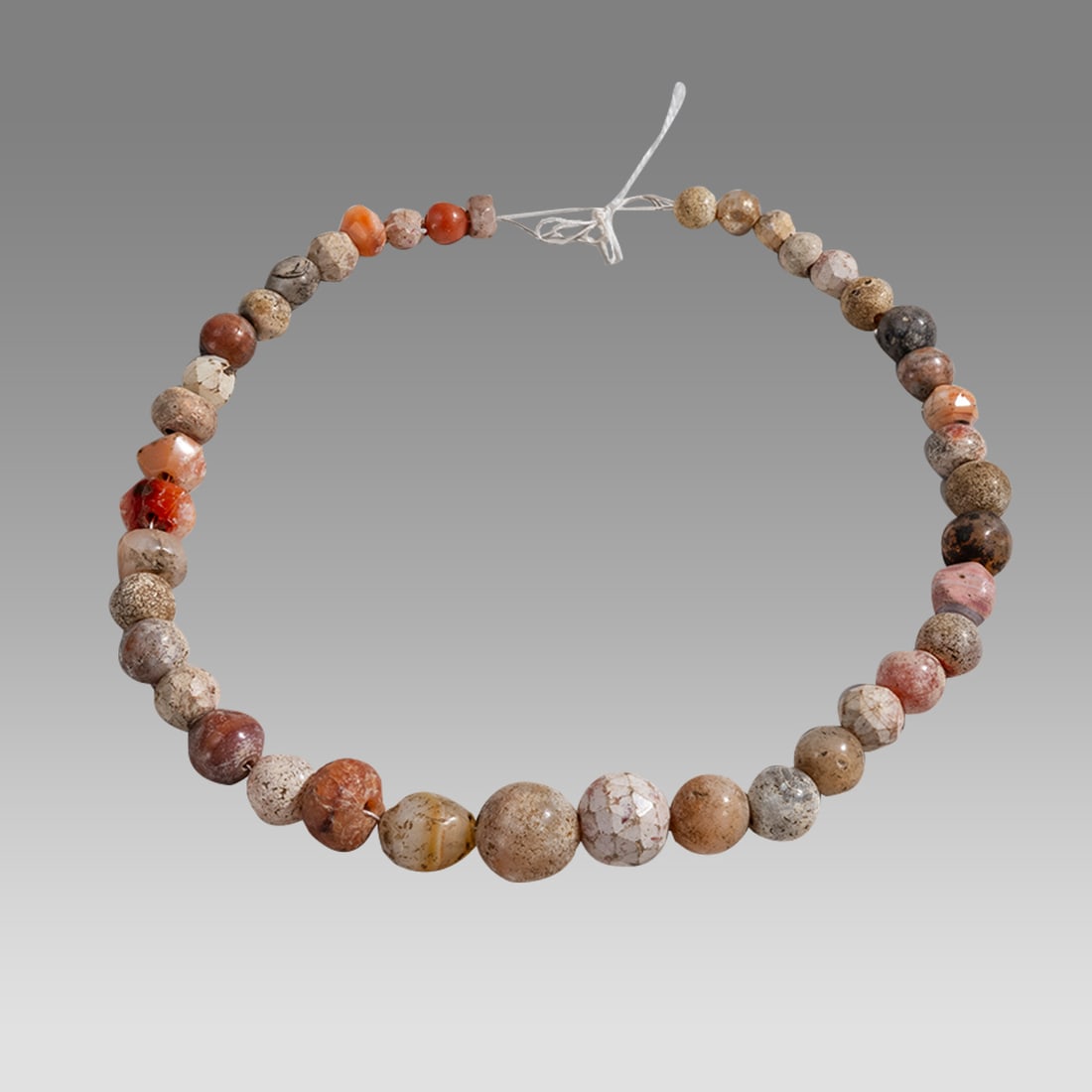 Ancient Roman/Islamic Agate Beads Necklace c.1st-8th century AD. (1 of 1)