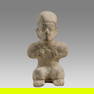 Pre columbian, La Tolita Tumaco Female Figure Ca. 500 to 100 AD.