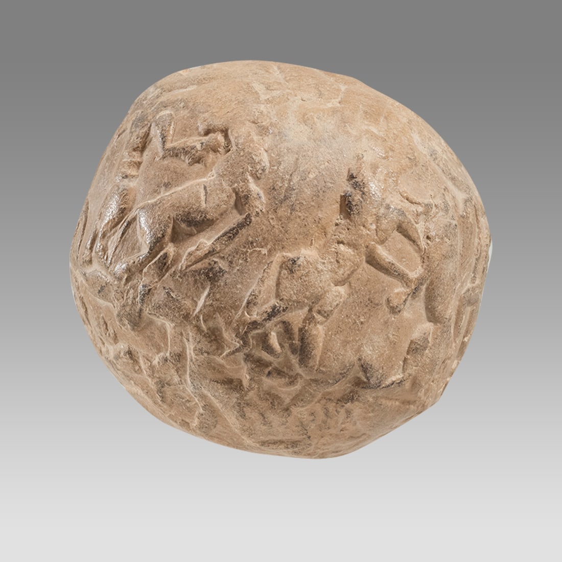 Near Eastern, Babylonian Style Clay Bullae. (1 of 3)