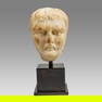 Ancient Roman Marble Portrait Head of a Man c.2nd-3rd century AD.
