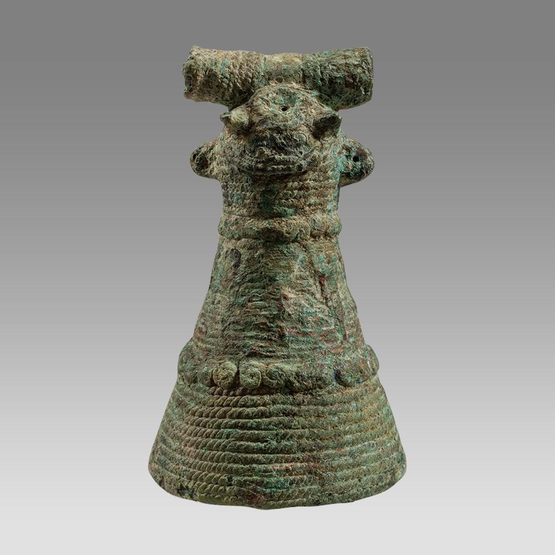 Ancient Vietnamese Dong Son Bronze Bell c.200 BC. (1 of 3)