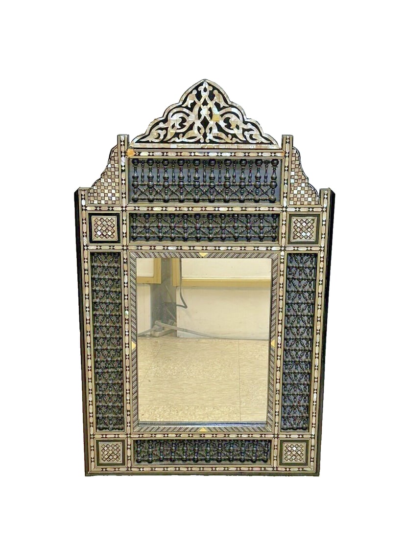 Middle Eastern Morrish Mother Of Pearl Mirror (1 of 4)