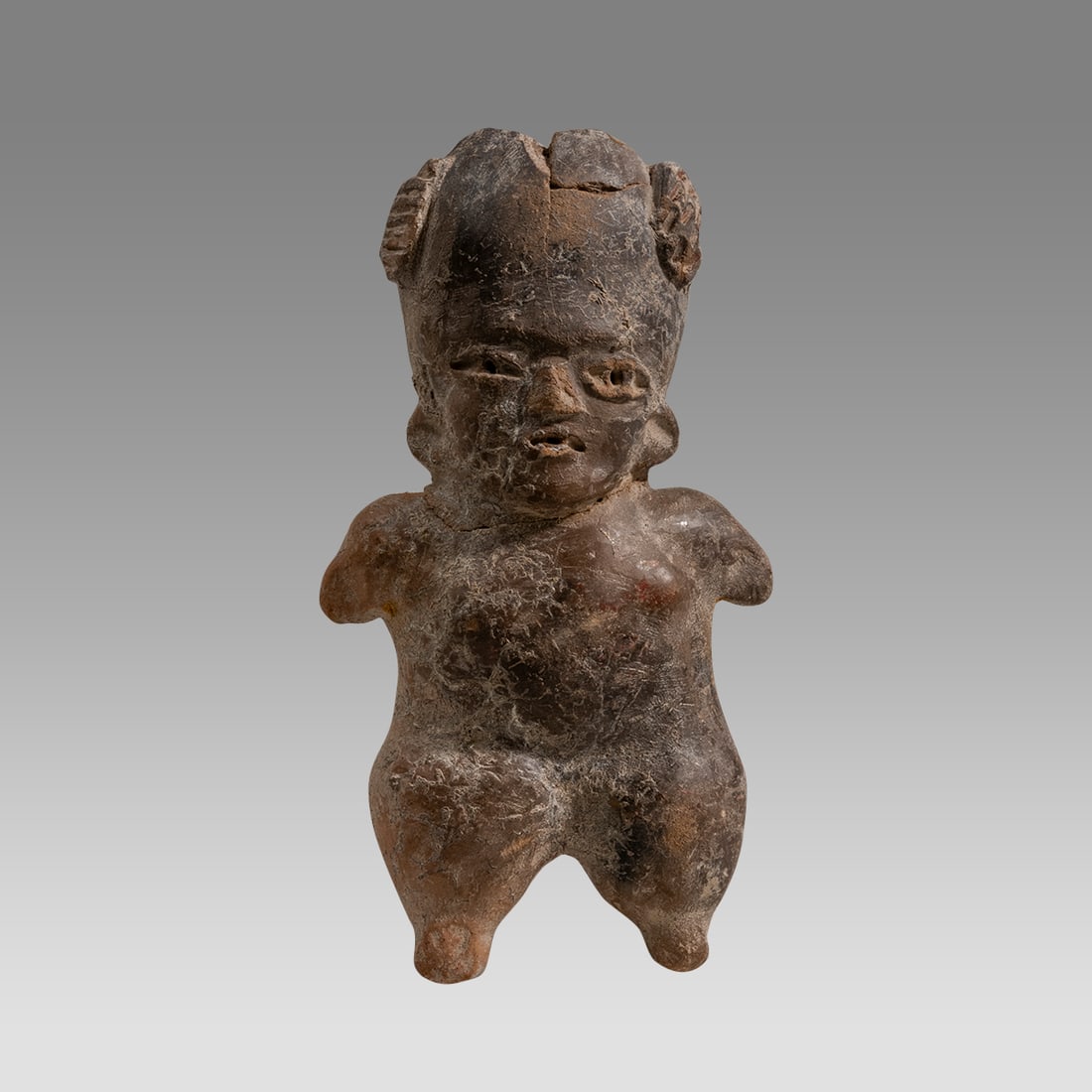 Ancient Ancient Pre-Columbian, Tlatilco figure c.1000 B.C - 600 BC. (1 of 3)