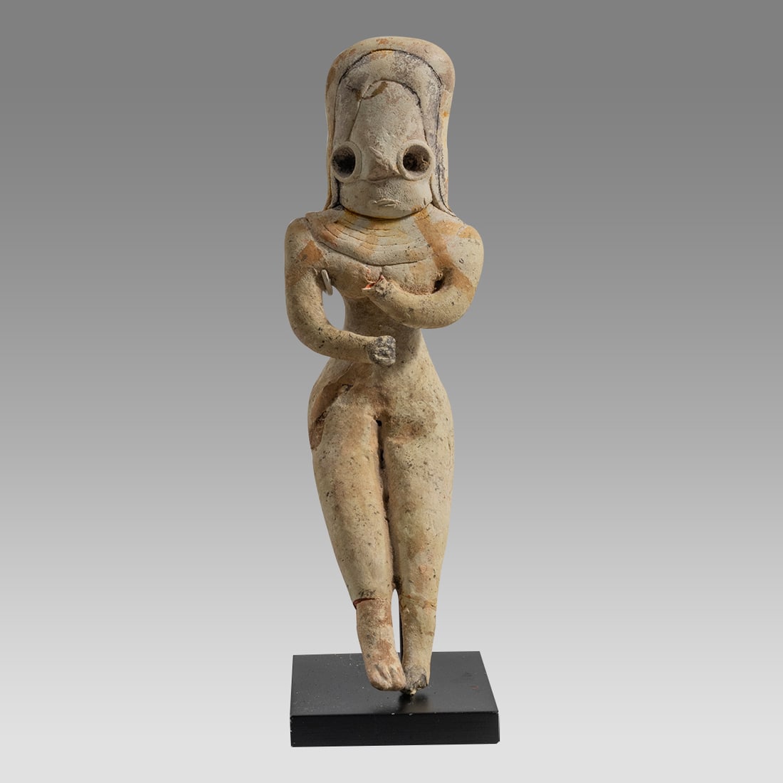 Ancient Indus Valley Terracotta Idol c.3300-1300 BC. (1 of 3)