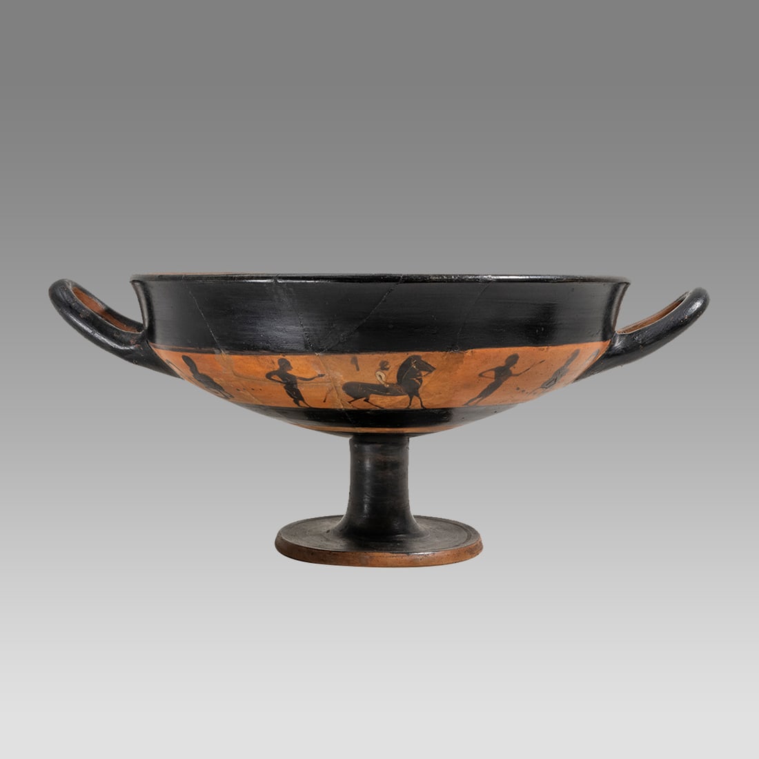 Ancient Greek Attic Black-Figure Kylix c.550 BC. (1 of 6)