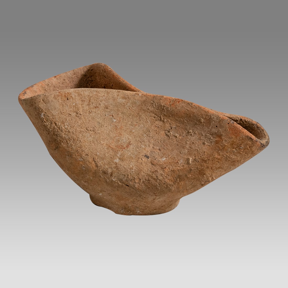 Ancient Holy Land Hasmonean Oil Lamp Maccabean c.2nd and 1st century BCE. (1 of 2)