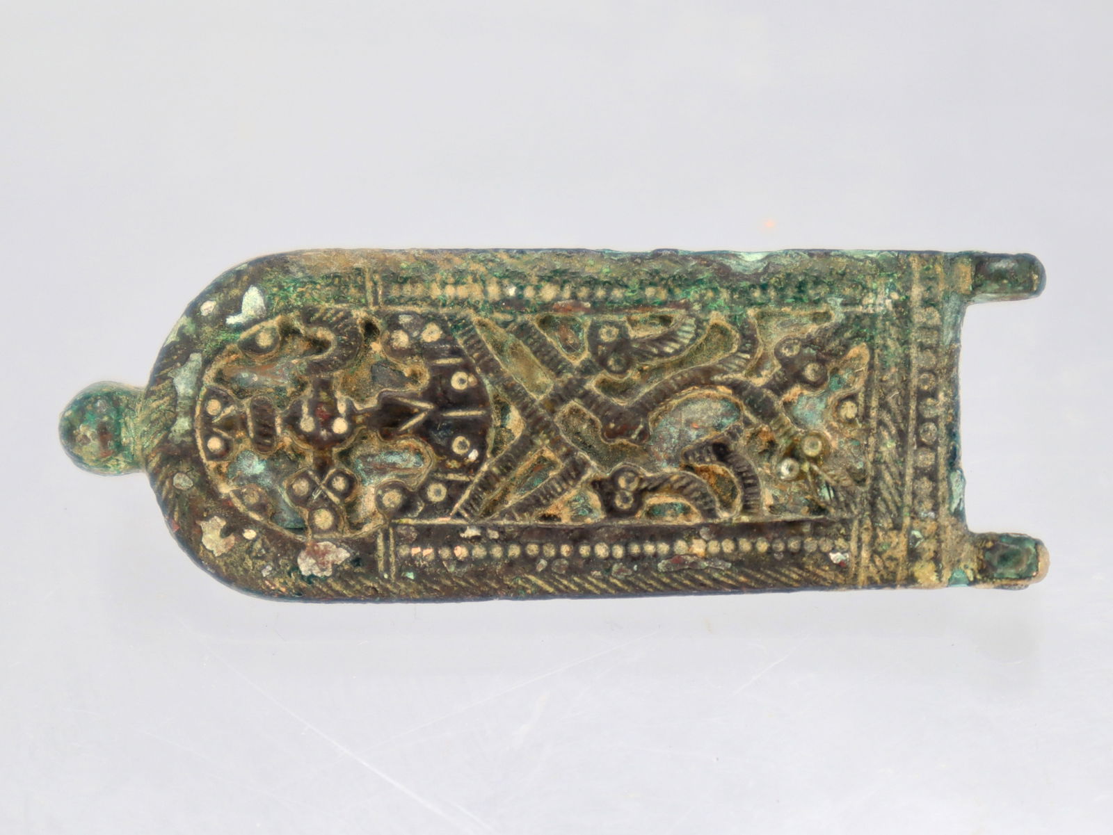 Ancient Roman, Bronze Belt Buckle c.3rd-5th AD. (1 of 2)