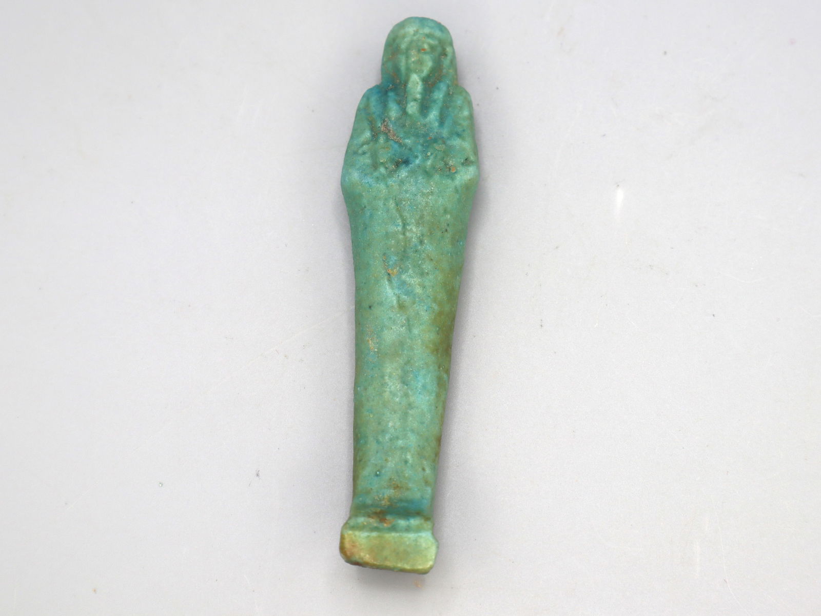 Ancient Egyptian Faience Ushabti Late Period, ca. 700 - 30 B.C. (1 of 4)