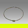 Ancient Egyptian Faience, Bead Necklace c.300-50 BC.