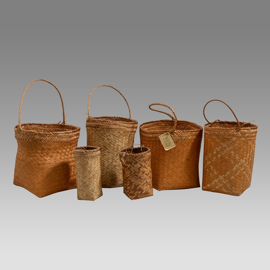 Group of Six Baskets from the Brazilian Amazon, (1 of 2)