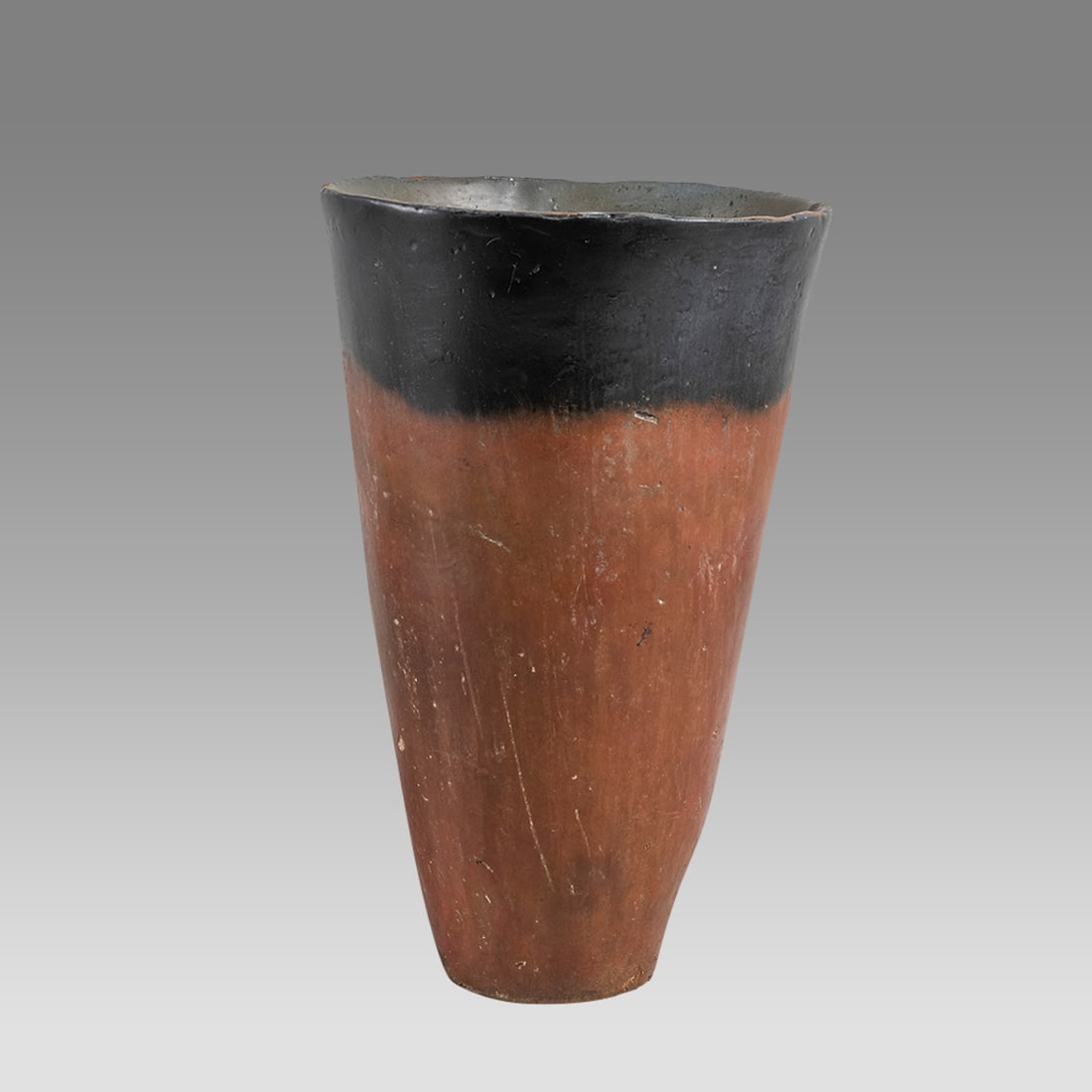 Ancient Egyptian Predynastic, Naqada II, Black-Toppped Pottery Vessel c.3200-3000 BC. (1 of 3)