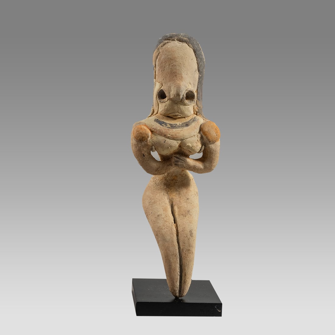 Ancient Indus Valley Terracotta Idol c.3300-1300 BC. (1 of 3)