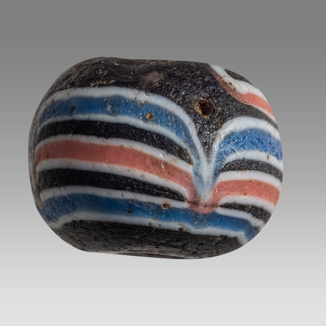 Ancient Roman Large Trailed Multicolor Bead c.1st-3rd century AD. (1 of 2)