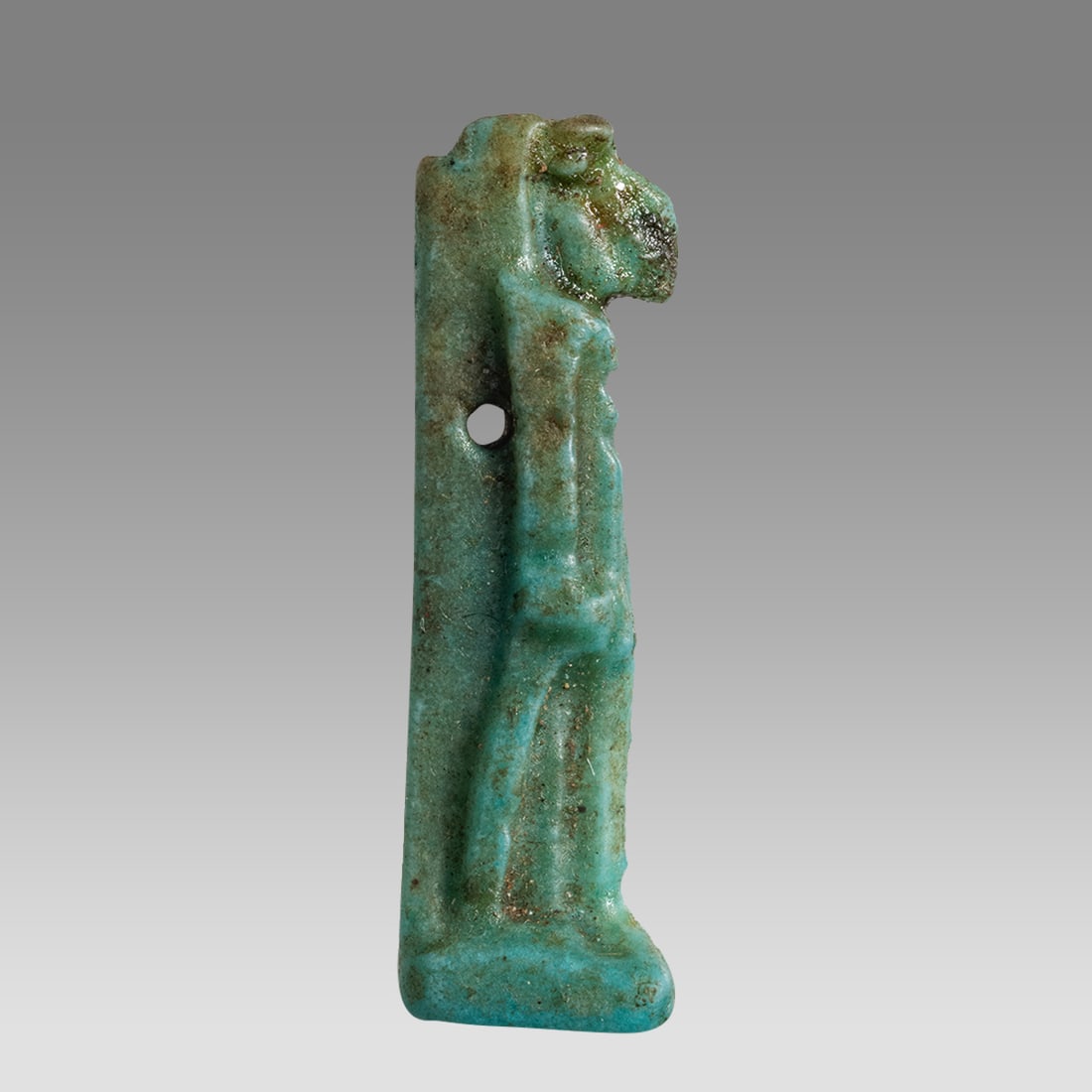 Ancient Egyptian Faience Amulet of Thoth c.663-525 BC. (1 of 3)