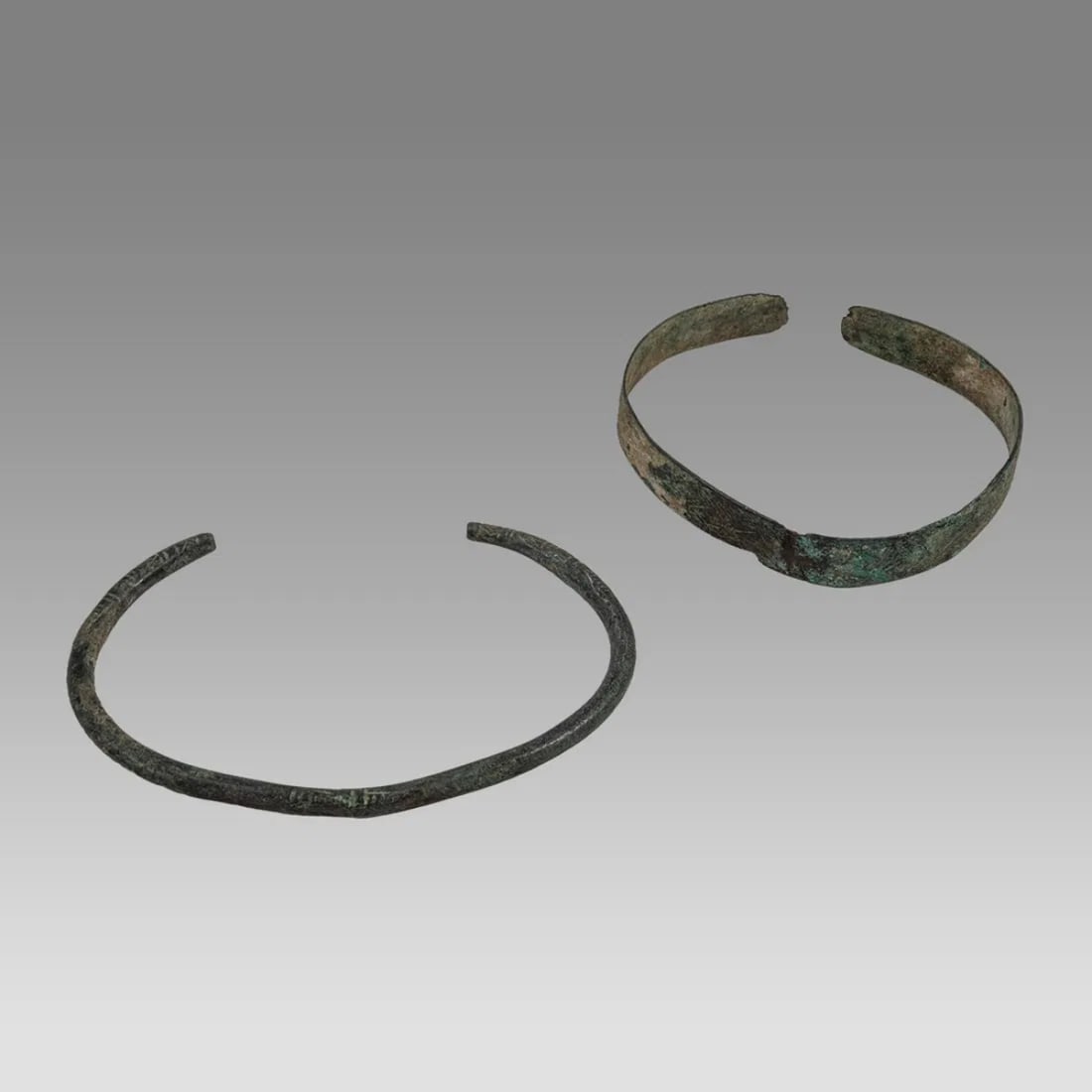 Ancient Luristan Bronze Bracelets c.1000 BC.(2) (1 of 2)