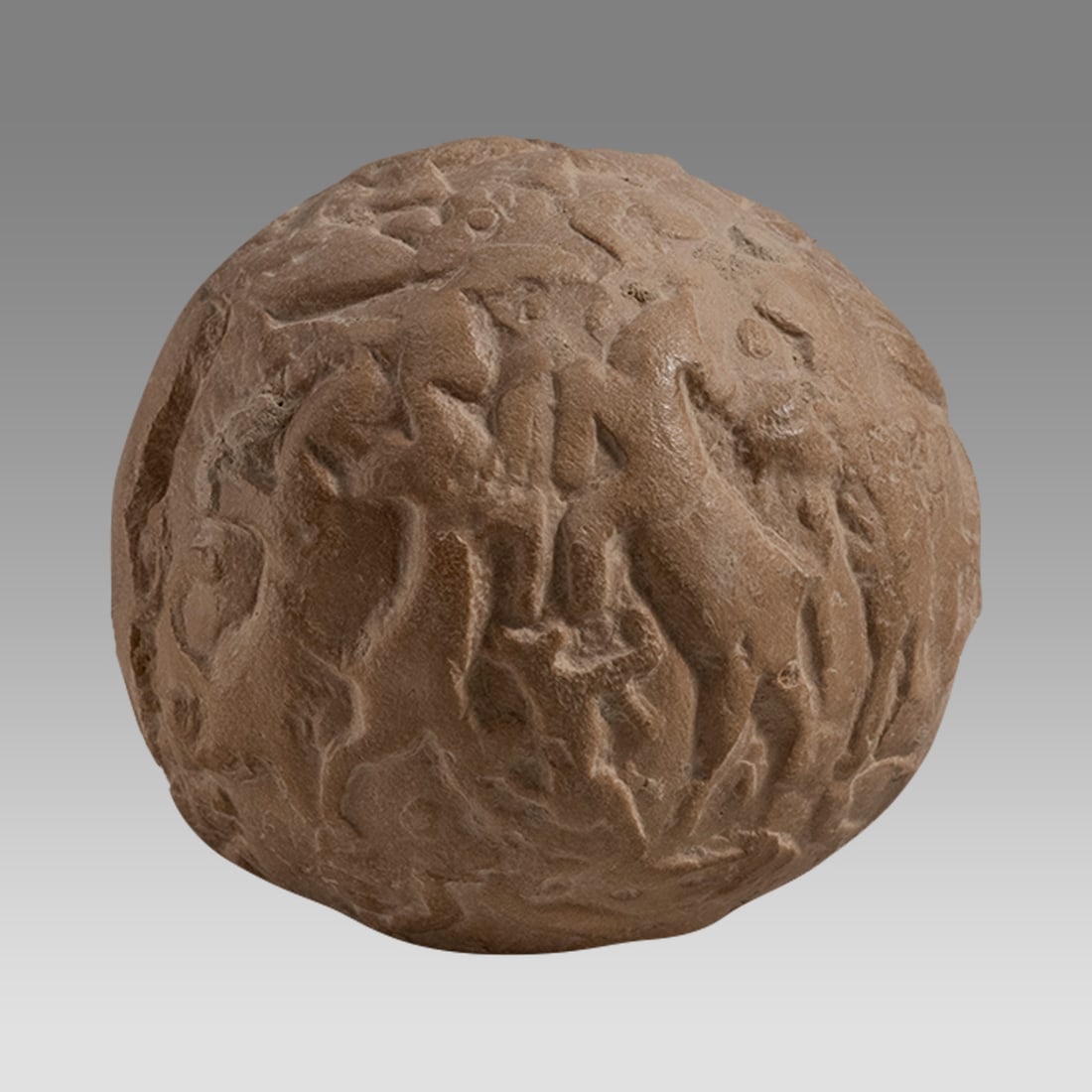 Near Eastern, Babylonian Style Clay Bullae. (1 of 3)