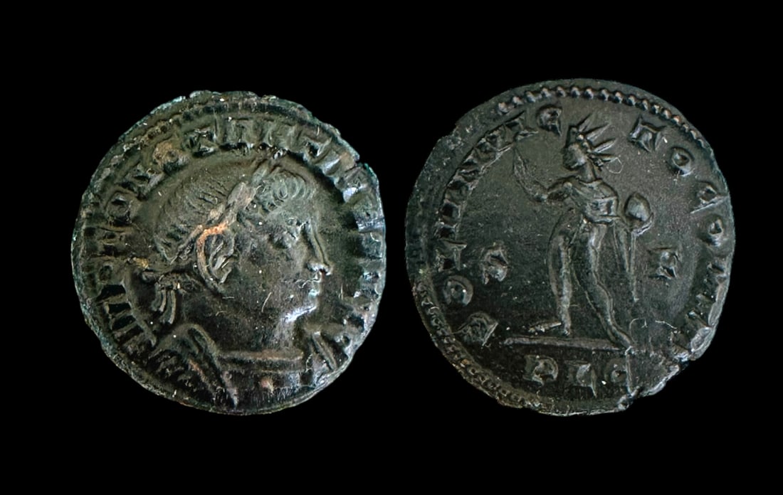 Ancient Constantine I (the Great) Bronze Follis – 307-337 AD (1 of 3)