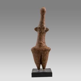 Ancient Amlash Terracotta Steatopygous Female Idol c.1st Millennium BC.