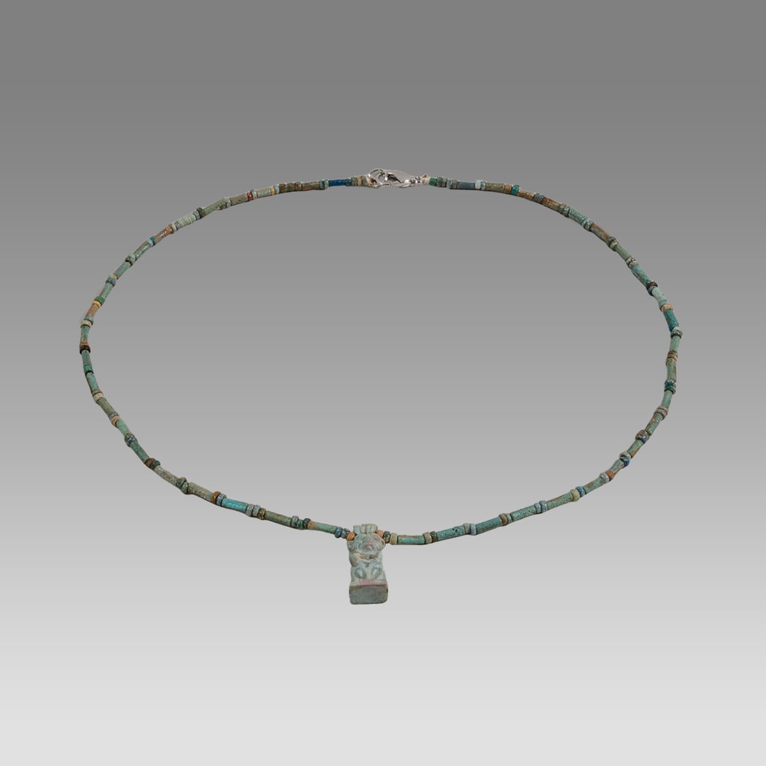 Ancient Egyptian Faience, Necklace c.300-50 BC. (1 of 1)
