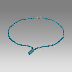 Ancient Roman Glass Bead Necklace c.2nd-3rd cent AD.