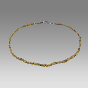 Ancient Roman Glass Bead Necklace c.2nd-3rd cent AD.