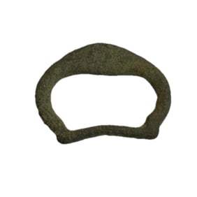 Ancient Roman Britain Bronze Strap Buckle c.1st century AD.