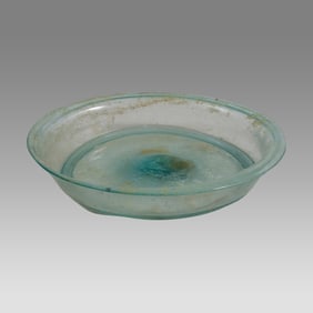 Ancient Roman Glass Bowl c.1st-3rd C CE.