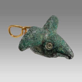 Bronze Zoomorphic Pendant Ca. 1st millennium B.C.