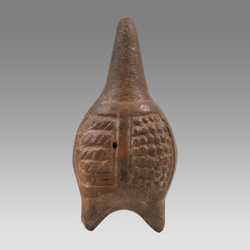 Mayan Pottery Rattle, Ca. 600-800 A.D.