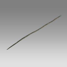 Ancient Roman Bronze Snake Form Hair Pin c.2nd-3rd century AD.