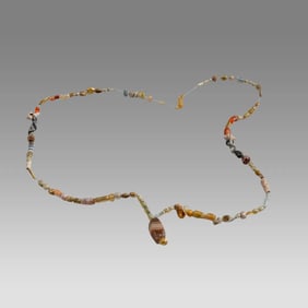 Ancient Roman Glass and Gold Bead Necklace c.2nd-4th century AD.