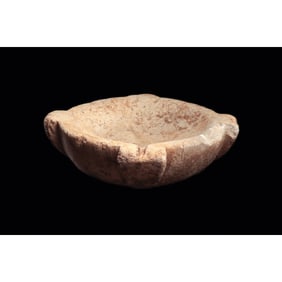 Islamic Mamluk Marble Mortar ca. 12th century A.D.