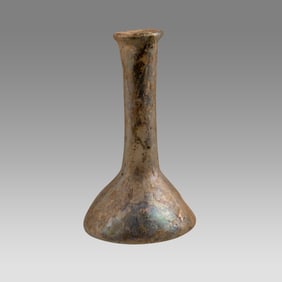 Ancient Roman Glass Bottle c.2nd century AD.