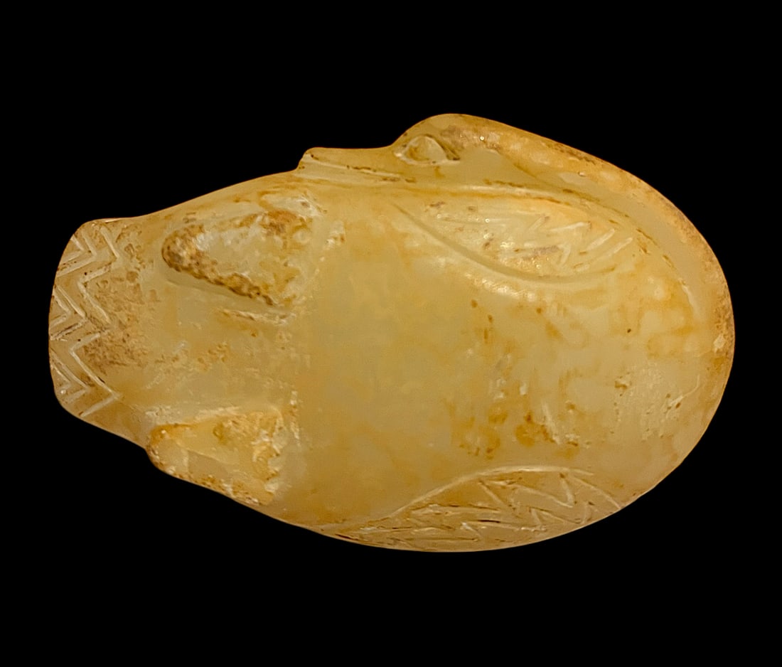 Bactrian Style Swan Alabaster Palette. (1 of 8)