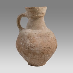 Ancient Holy Land Iron Age Terracotta Large Jug c.1000 BC.