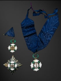 Lot of 3 Military Yugoslavia Crown Medals.