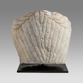 Ancient Roman Marble Eagle Fragment c.1st-2nd Century AD. Size 11 inches high. + stand. 12 1/2 inche