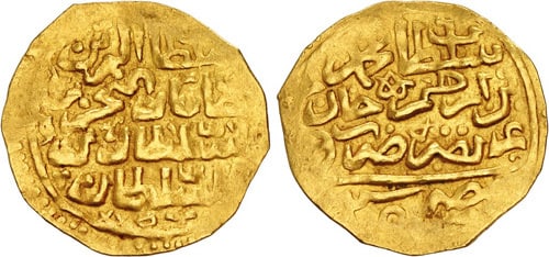 Turkey Gold Sultani 1058-1099 AH Ottoman Empire. Mehmet IV. AH 1058-1099 / AD 1648-1687. AV Sultani