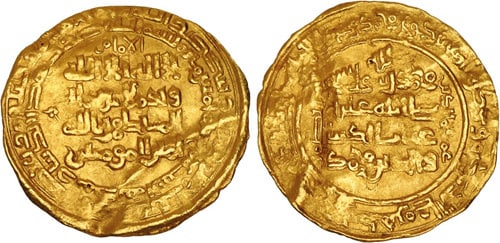 Persia Gold Dinar 491-511 AH Seljuqs, Great Seljuq. Ghiyath al-Din Muhammad I Tapar. AH 491-511 / AD