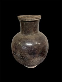 Islamic Persian Kashan Large Ceramic Jar c.13th-14th century. Size 23 inches high