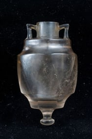A Roman Rock Crystal Amphoriskos.