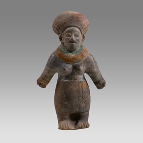 Jamacoaque Female Figure Ca. 500 - 1000 A.D., Ecuador.