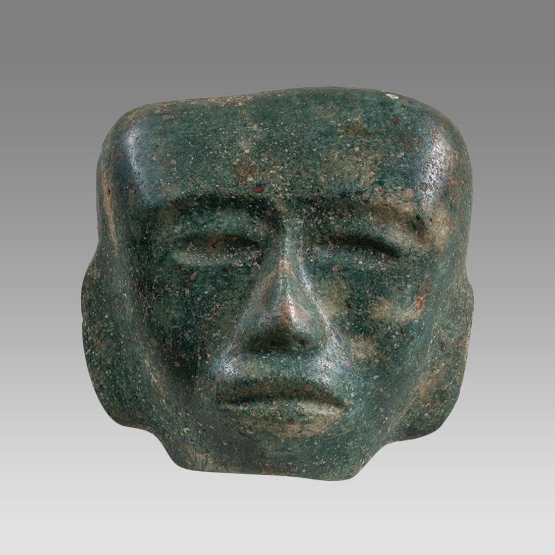 Teotihuacan Style Stone Mask. (1 of 3)