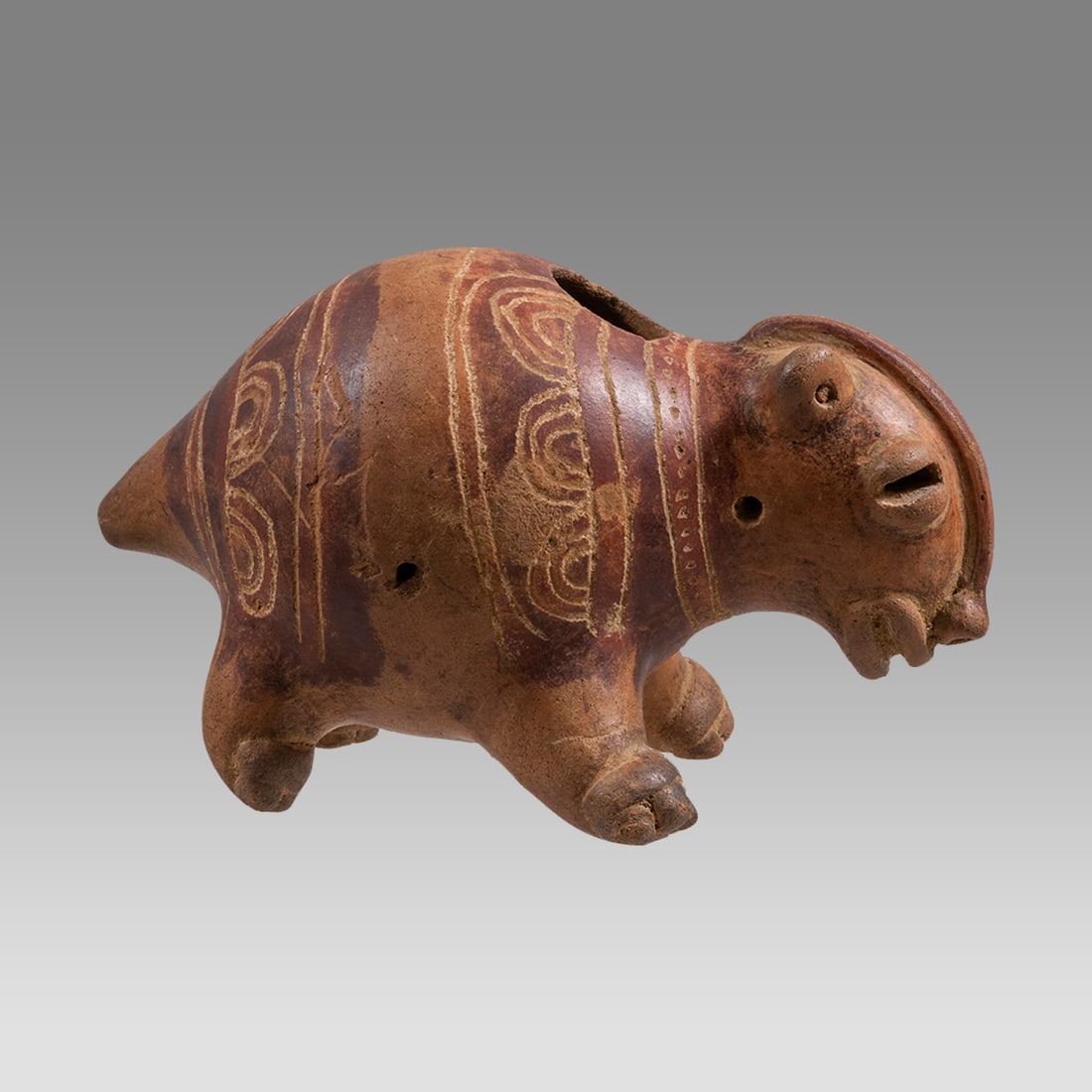 Nicoya Pottery Tapir Costa Rica. Ca. 800 - 1200 A.D.Nicoya Pottery Tapir Costa Rica. Ca. 800 - 1200 (1 of 3)