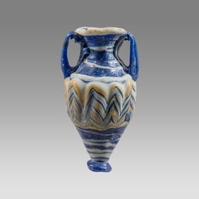 Core-Formed Phoenician Style Amphoriskos.
