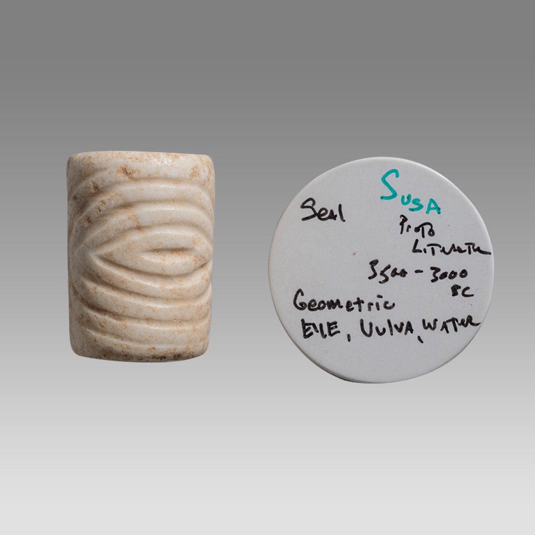 Ancient Mesopotamian, Cylinder Seal c.3000 BC. (1 of 1)