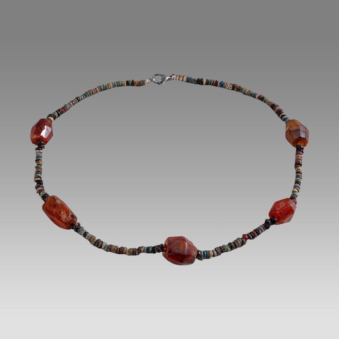 Ancient Egyptian Faience, Necklace c.300-50 BC. (1 of 1)