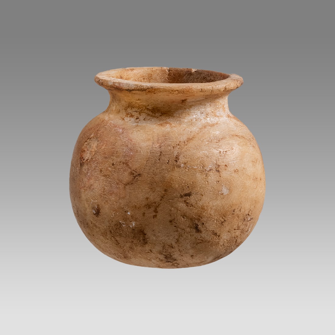 Ancient Bactrian Alabaster vessel c.2000 BC. (1 of 3)